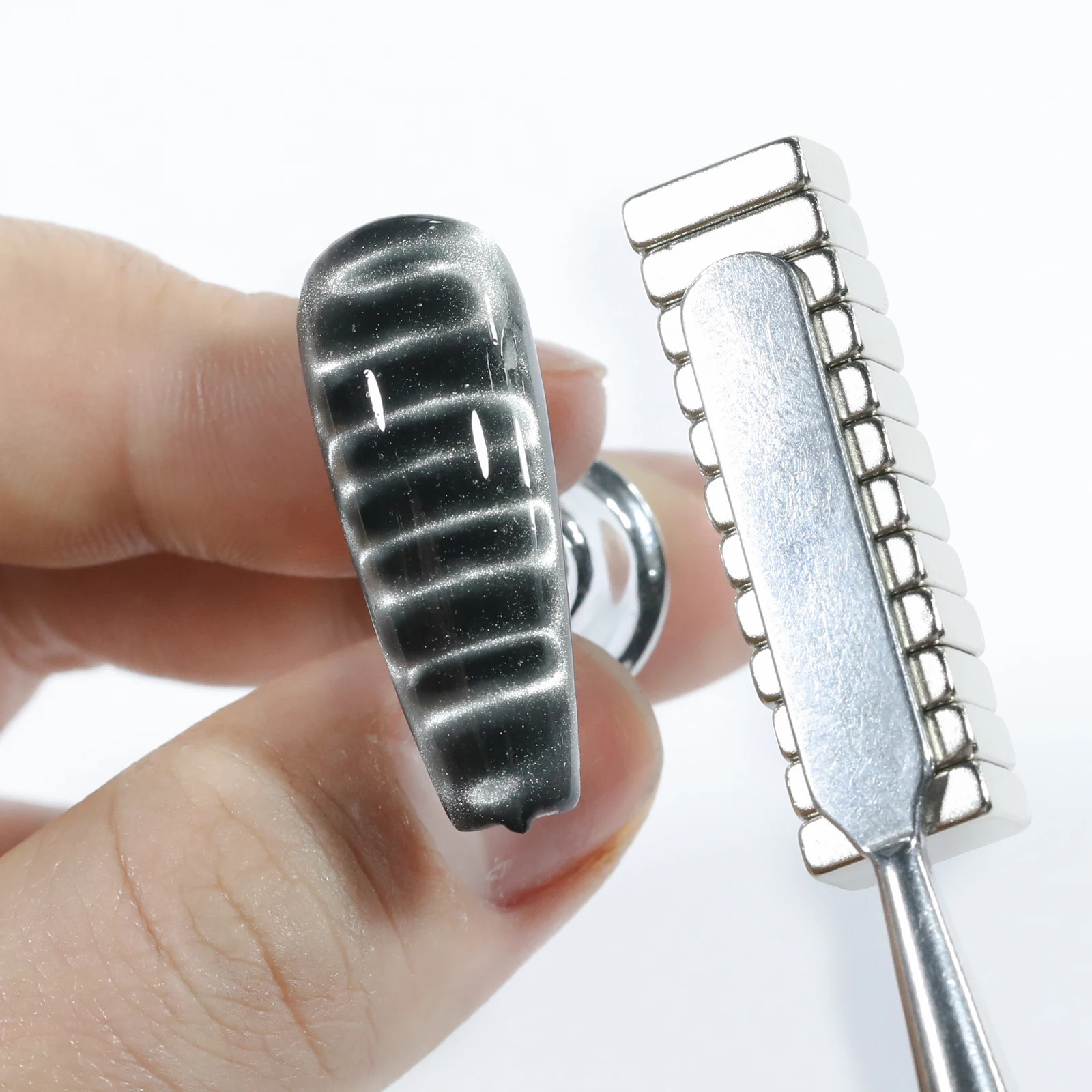 Nail Strong Magnet Nail Crocodile Texture Effect Magnetic Stick UV Gel Polish Cat Eye Gradient Rod Multifuncti Manicure DIY Tool