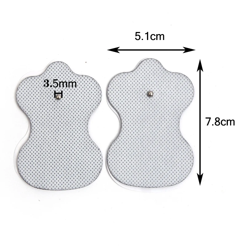 Electrode Pads Replacement Tens Self Adhesive Pads Therapy Machine Muscle Stimulator 10/20pcs