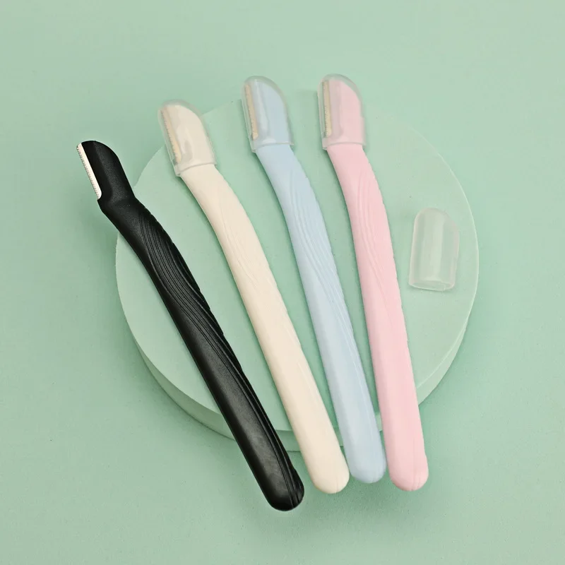 1pc Safe Folding Ladies Face Shaver Eyebrow Trimmer Blade Anti-Scratch Razor Makeup Tools Eyebrow Trimmer Face Razor for Women 2