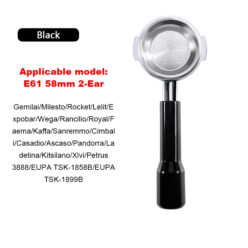 58 مللي متر آذان اثنين القهوة Portafilter عارية ل...