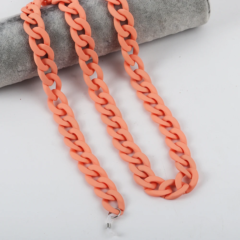 Unisex Fashion Matte Acrylic Eyewear Chain Lanyard