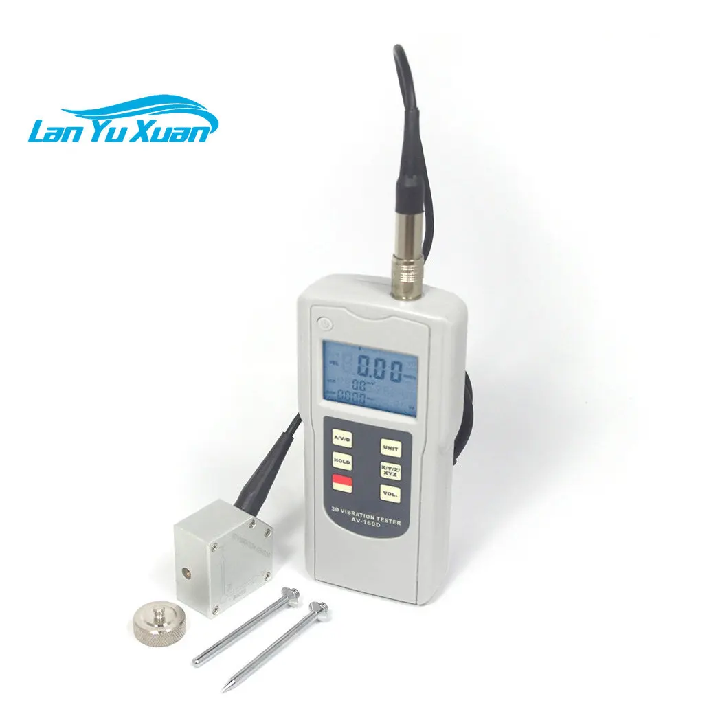 Mini Vibrometer 3D Vibration meter Tester AV-160D price