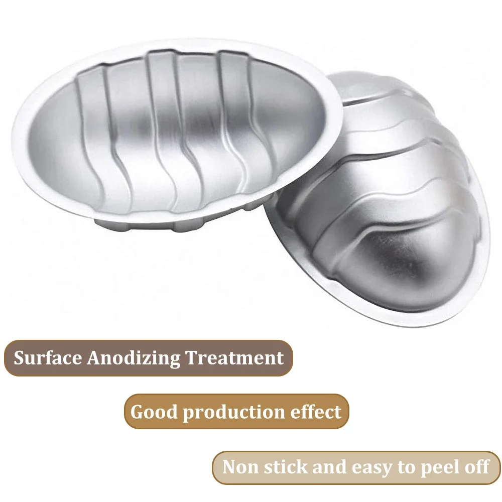 2/4PCS Bath Bomb Making Kit Easter Egg Shaped Bath Ball DIY Making Supplies Aluminum Alloy Lightweight Press Tool Cake Tools