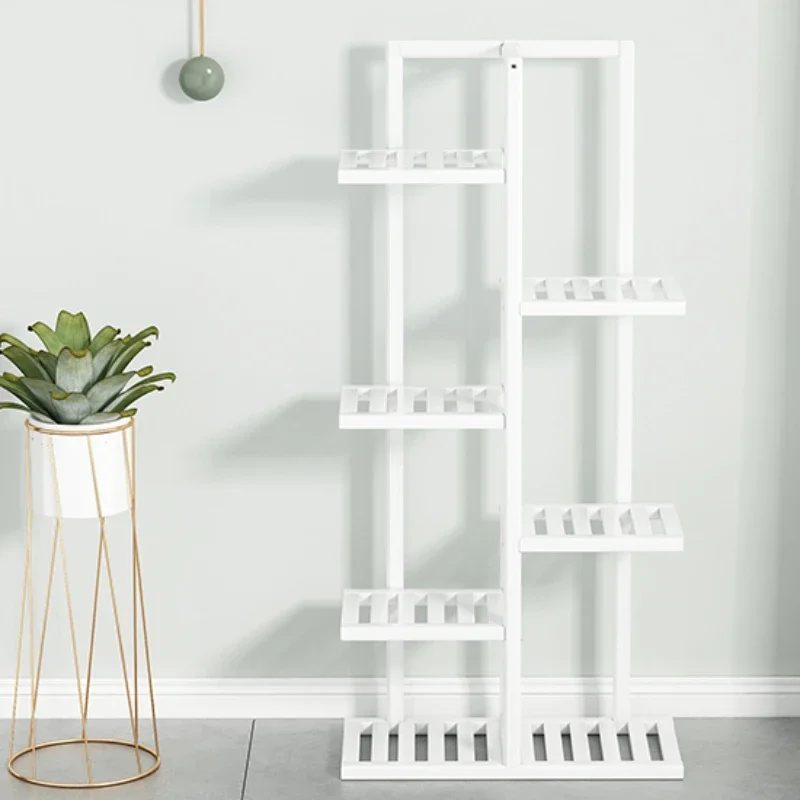 European Design Multi-layer Plant Rack Simple Modern Large Capacity Portable Vertical Storage Space Saving Luxury Decoration