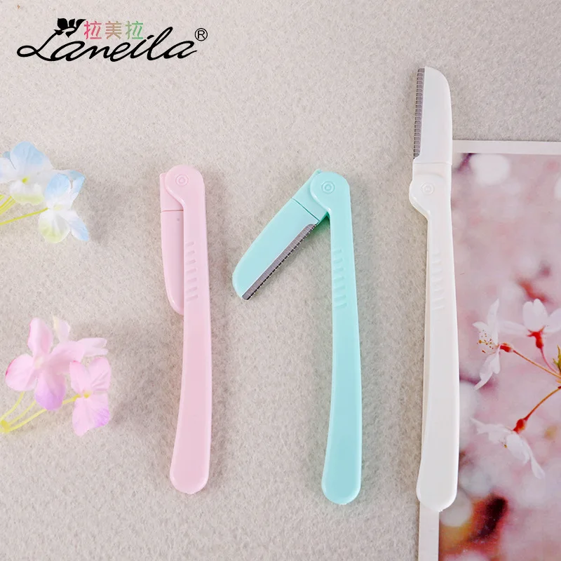 3/6/9PC Beginners Eyebrow Trimmer Set Blade Anti-Scratch Razor Macro Mesh Eyebrow Knife Makeup Trimming Makeup Tool
