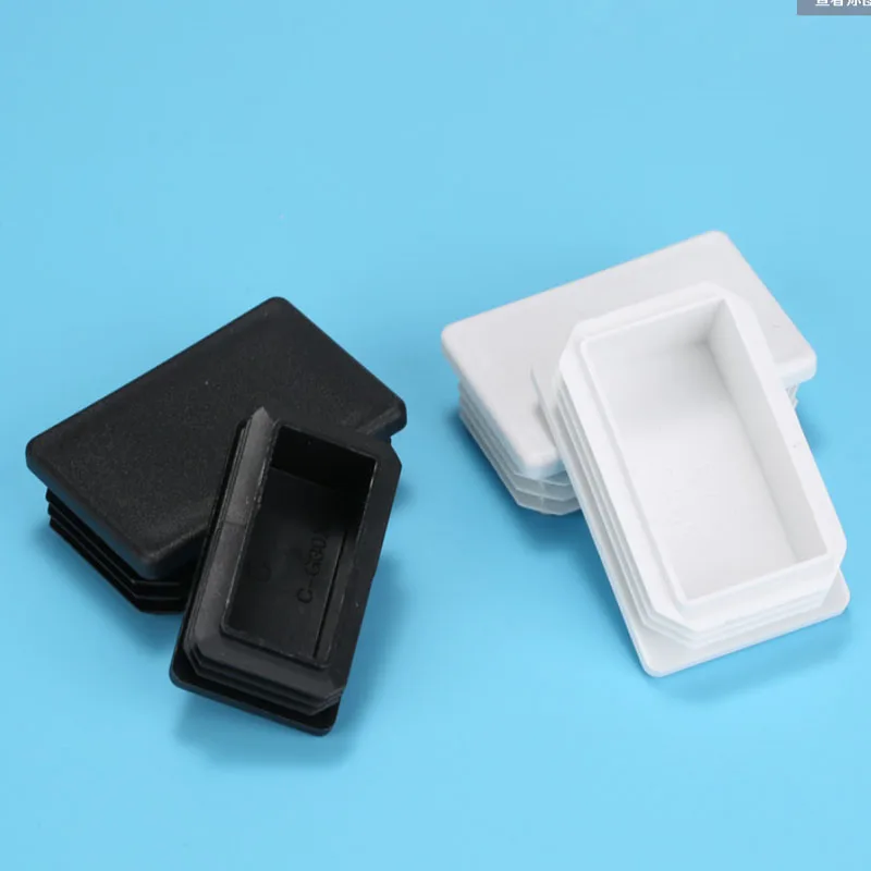 Square/rectangle Plasztikus anyag szögletes Csőhálózat plugs Elsötétítés Láncfonal sapkák csöves Cső inserts Leeresztő nyílás fotel Láb Letörölget fedezze Bútor Cipőnyelv Lábszárvédő