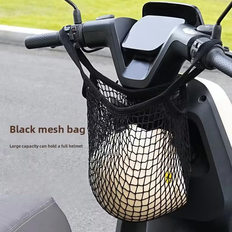 Cycling Gear Mesh Pouch: Versatile Handlebar Tote and Bike Accessories Bag