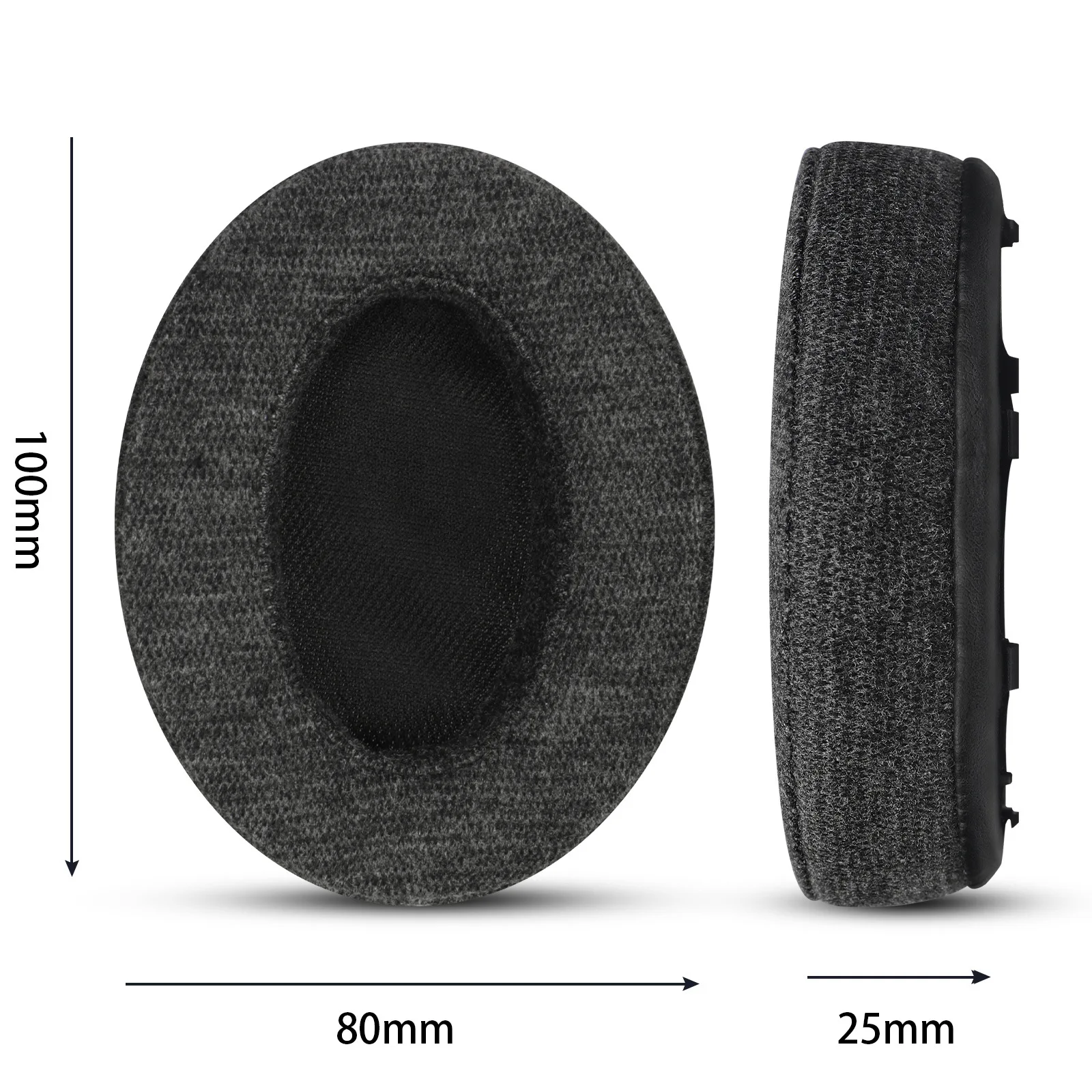 Replacement Skin friendly cotton fabric Earpads Foam Ear Pads For Sony WH XB910N Headphones Earmuff Sleeve Comfortable to wear