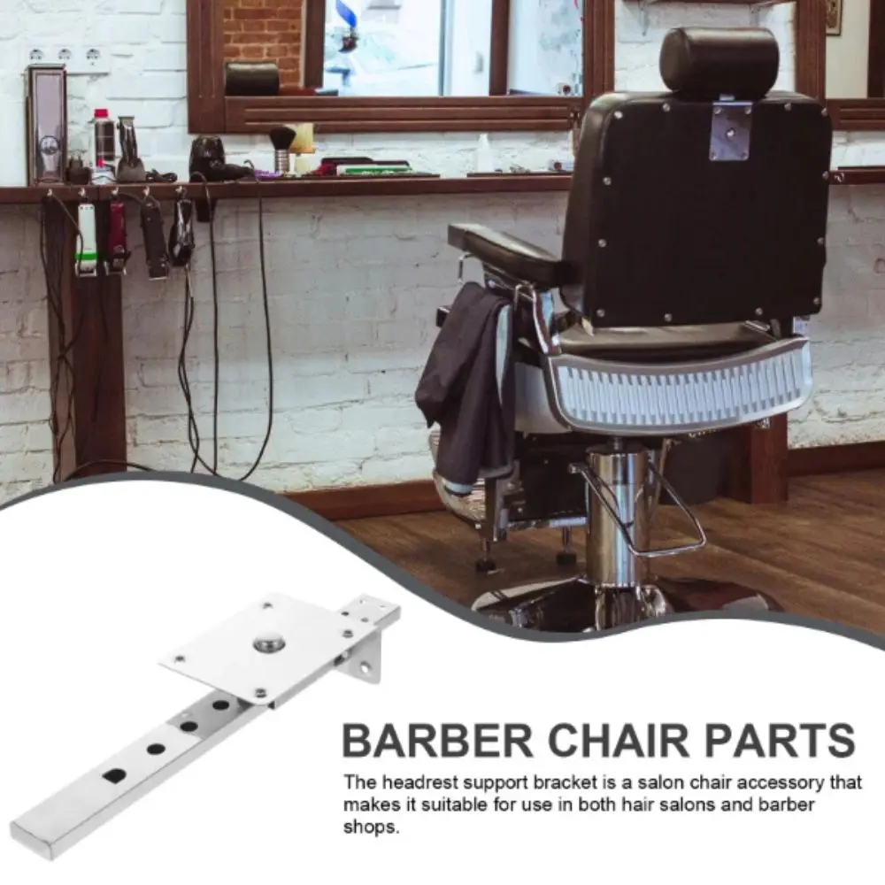 Secure Fit Salon Chair Headrest Bracket Iron Construction Lift Support Barber Chair Attachment Attachment Part