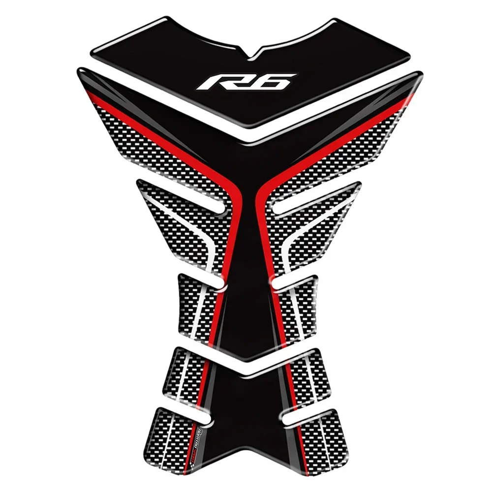 

Защитные наклейки для бака газового масла мотоцикла Yamaha R6 YZF-R6 Tankpad 3D