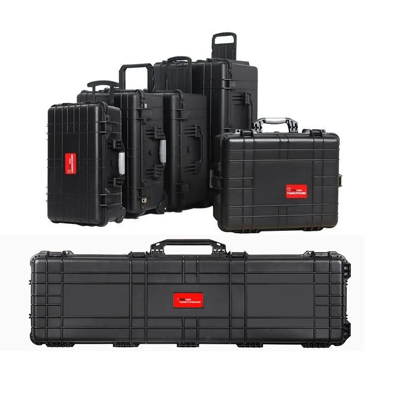 

Professional Complete Tool Box Organizer Toolbox for Mechanics Wheels Waterproof Plastic Suitcase Shockproof Briefcase Hardcase