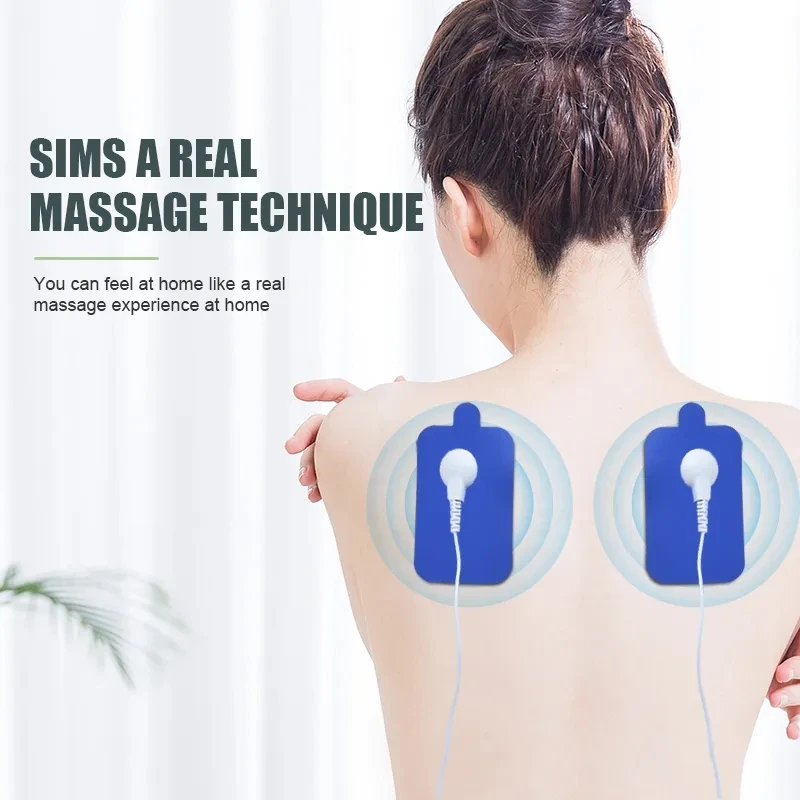 Neck Massager Rechargeable Muscle Stimulator for Back and Body Digital Therapy Slimming Machine Electro Stimulator Physiotherapy