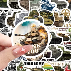 Cartoon Tank Stickers Collection - Fun Graffiti Decals (30PCS)