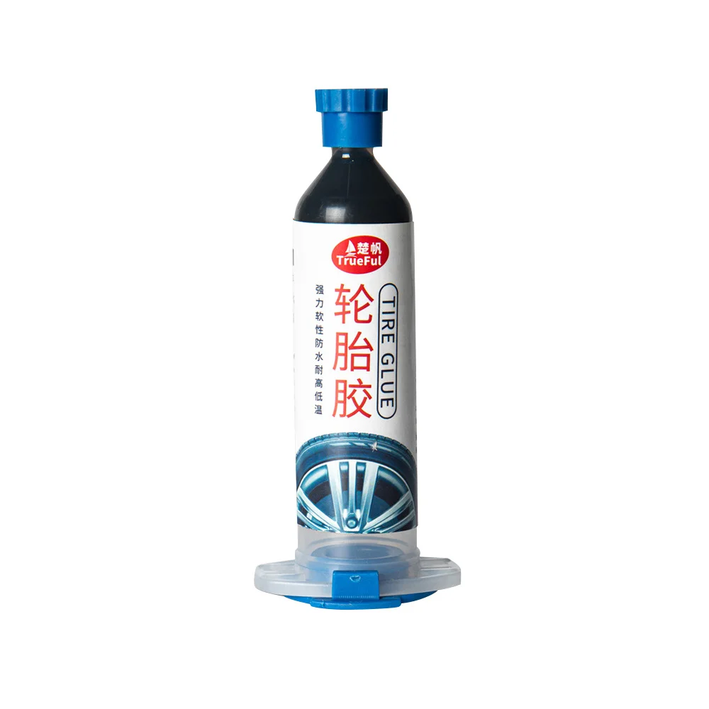 30ml Tire Repair Glue Liquid Strong Rubber Glue Black Soft Rubber Wear resistant Non corrosive Adhesive Instant Strong Bond Tool liquid glue