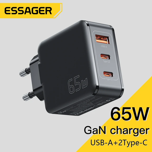 Essager 15000mAh Portable Power Bank in With USB C Cable External Spare Battery  Pack for iPhone iPad Macbook 65W Fast Charger - AliExpress