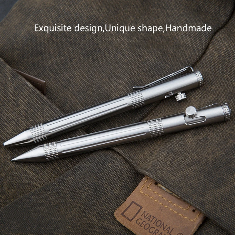 Multi-purpose Premium Bolt Action Pen multifunction pen Regular Refill Durable Stainless Steel Clip Weight Balanced for Signature Office