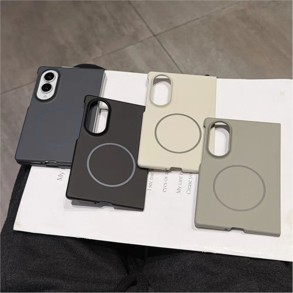 Ultra Thin Frosted Hard PC Magnetic Wireless Charging Slim Cover