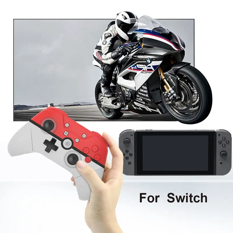 Wireless Gamepad Compatible Nintendo Switch Pro NS Pro Game joystick Controller For Switch PC with NFC 6-Axis Support Bluetooth