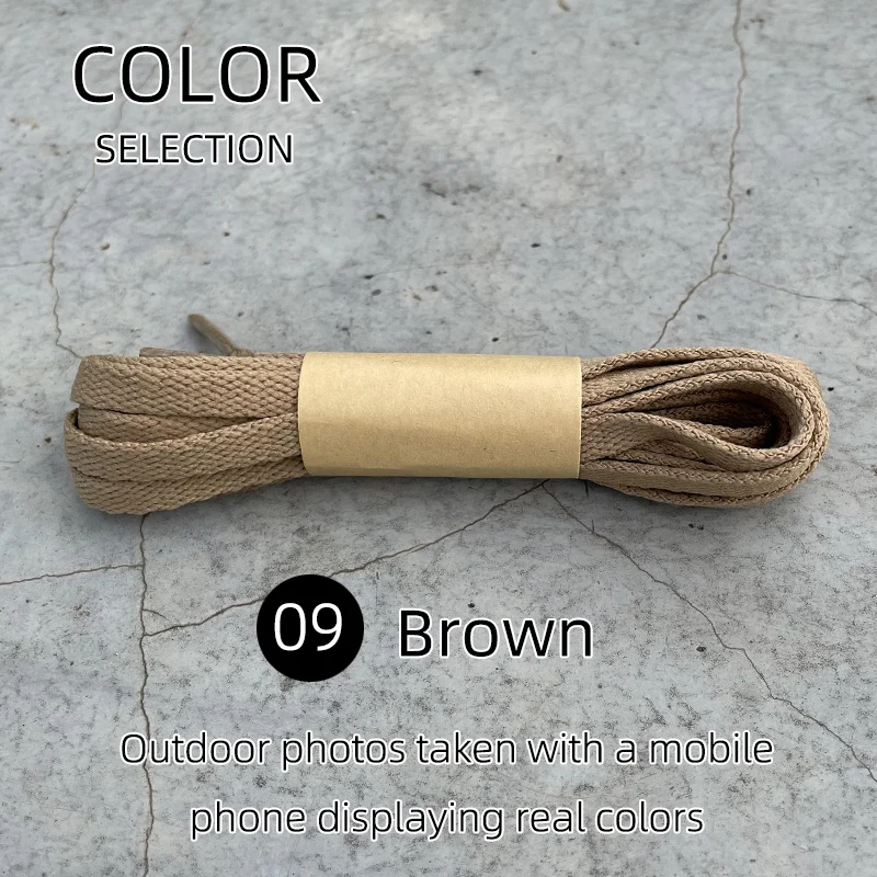 Vibrant HiberniFlat Wide Shoelaces - 25 Color Options