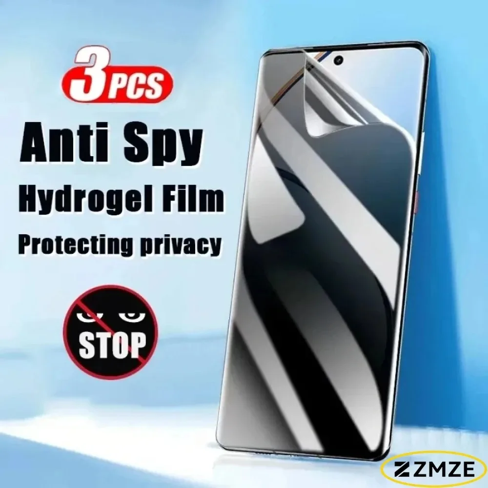 Enhanced Privacy Hydrogel Screen Protector - 2 Pack Anti-Scratch Film