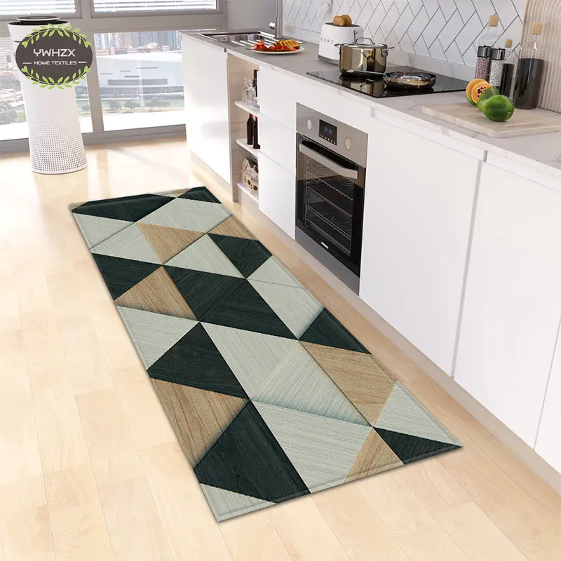 

Striped Kitchen Rug Children Decoration Modern Living Room Outdoor Bedroom Carpets Door Floor Decor Hallway Balcony Bath Mats