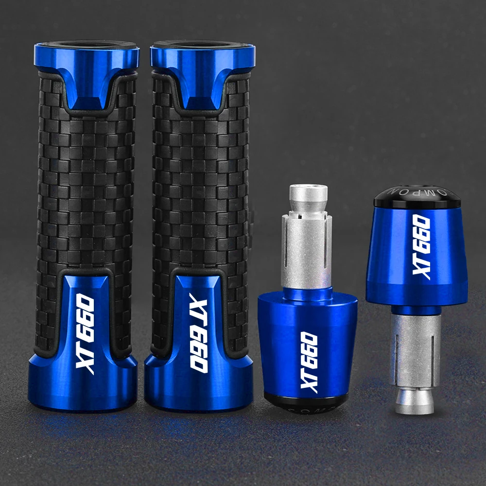 

For Yamaha XT660 XT660R XT660X Motorcycle Handlebar Grips Handle grip Ends Plug Slider Caps XT 660 2004-2017 2016 2015 2014 2013