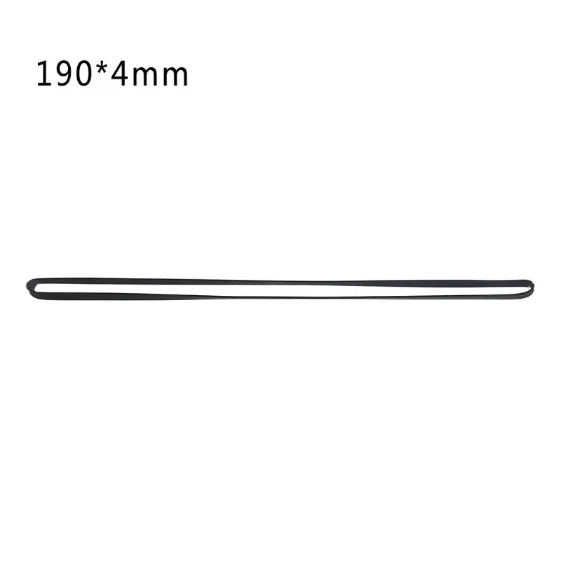 4mm Width Universal Cassette Tape Machine Belts Common Drive Flat rubber belt for CD DVD Recorders Walkman