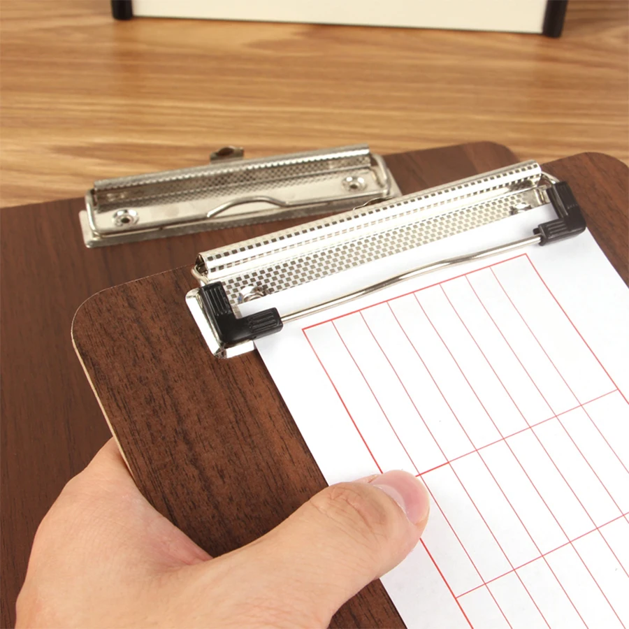 Office Supplies Board Clip A4 File Folder Writing Pad Board A5 Writing Folder Menu Contract Manager Clip Contract Clipboard writing clipboard business folder