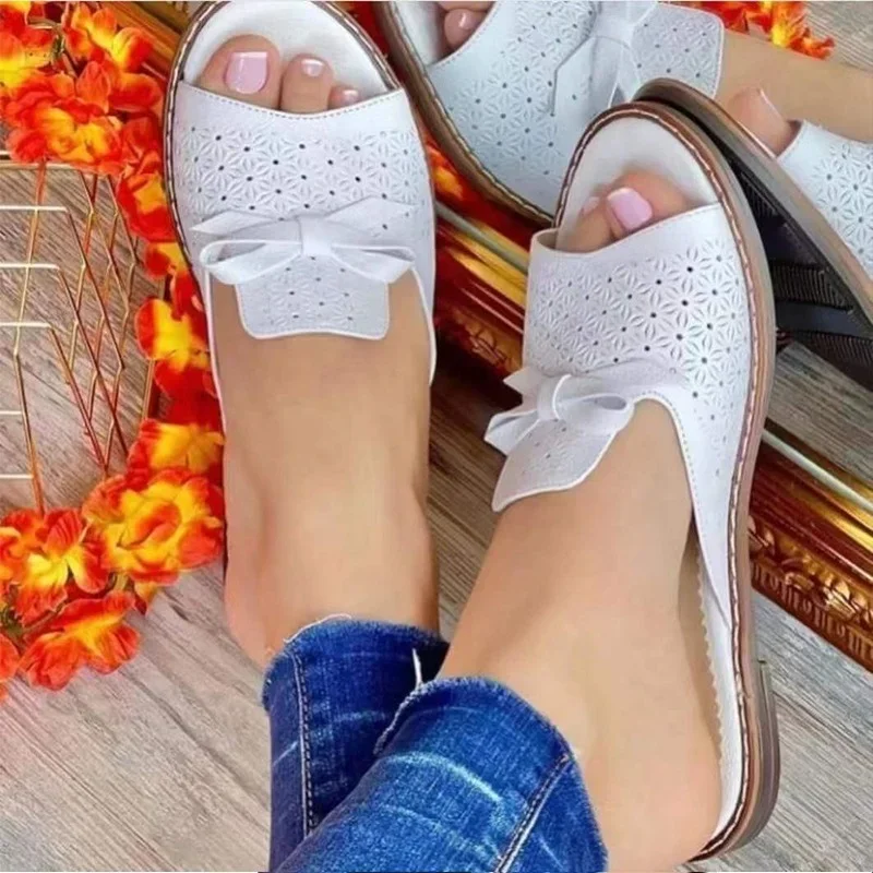 

Slippers Women Casual Flats Shoes Summer 2024 Woman Shoes Slingback Sandals Fashion Ladies Flip Flops Daily Walking Woman Slides