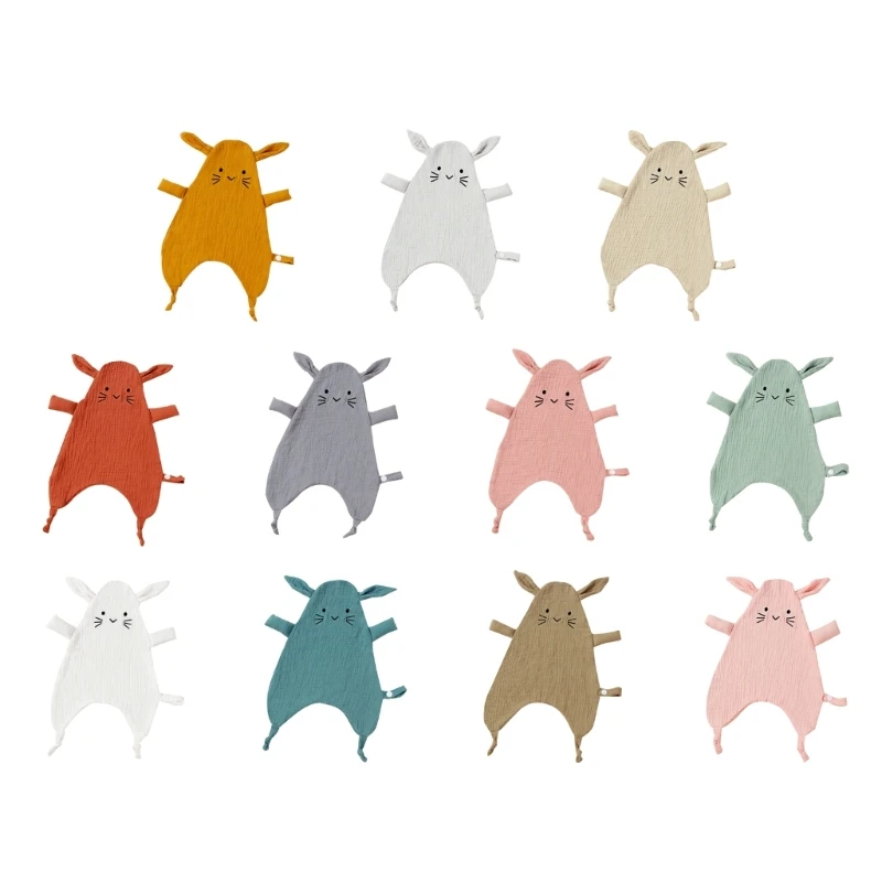 

Baby Comfort Towel Cotton Comforter Blanket Soft Newborn Sleeping Kids Sleep Toy SootheAppease Towel Bibs Gift