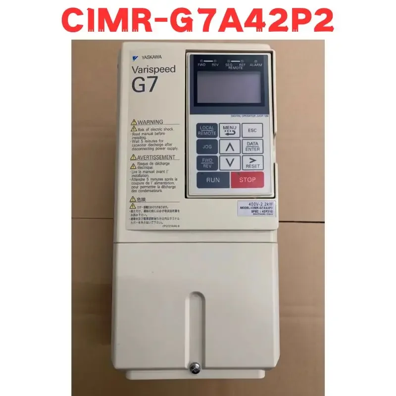 

Second-hand CIMR-G7A42P2 CIMR G7A42P2 Inverter Tested OK