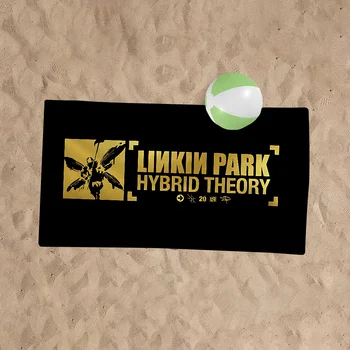 L-Linkin P-Park Anime Spiaggia Asciugamano da nuoto Morbido assorbente Panno per il viso Regali per bambini Per bambini Viaggi Campeggio Palestra 1