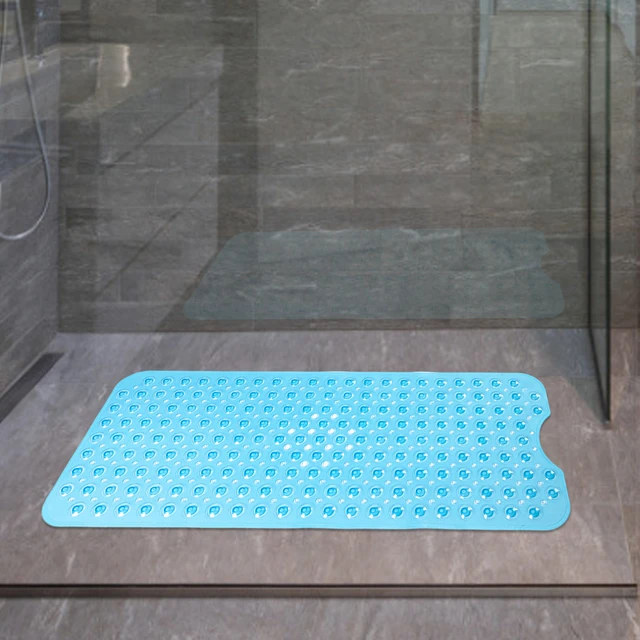 Bath Tub Shower Mat, 40 x 16 Inch Non-Slip Extra Large Bathtub Mat with  Suction Cups, Machine Washable Bathroom Mats with Drain Holes, Bathroom  Accessories 