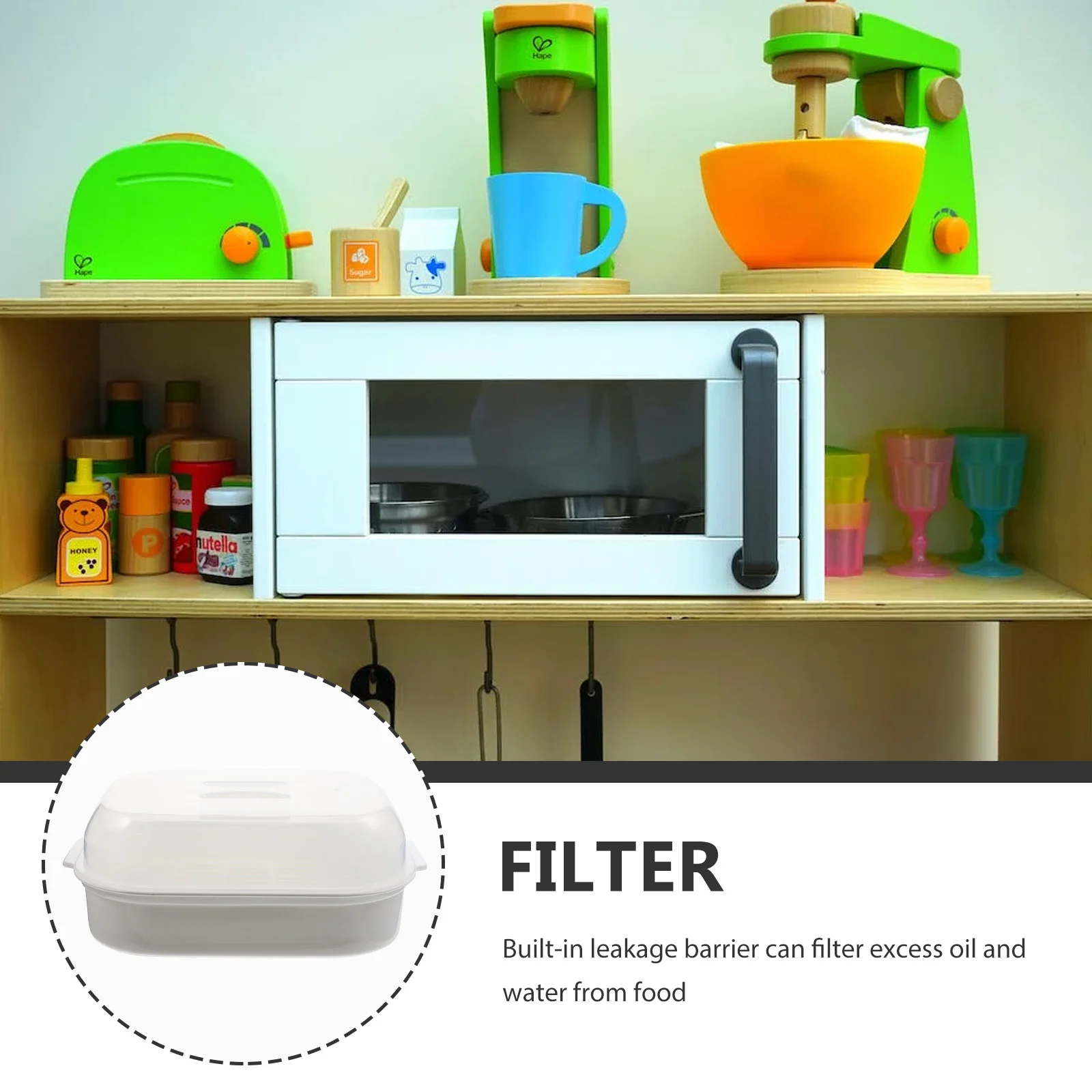Microwave Oven for Steamed Buns Kitchen Cooking Heating Vent Car Cooker Fish Baby
