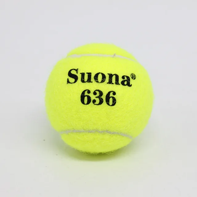 3PCS High Elasticity Tennis Professional Tennis Training Game Ball For Adult Youth Pet Thrower Dog Cat Chase Training Fun Toy 2