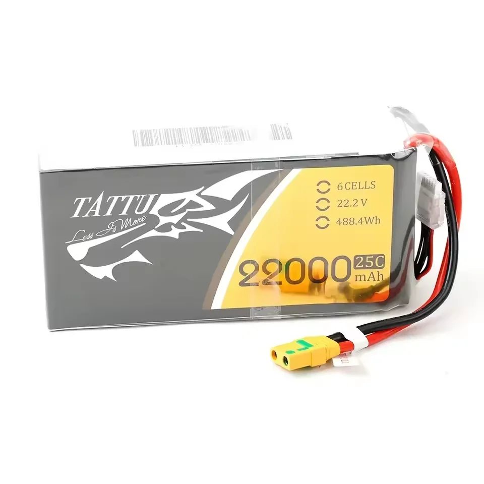 Batterie LiPo 6S 16000/22000mAh 25C pour RC Drone