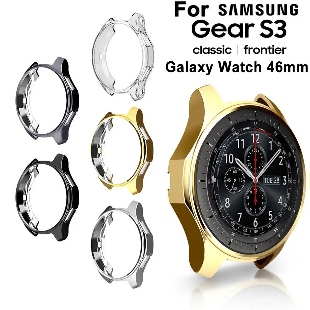 

Мягкий чехол для часов Samsung Gear S3 Galaxy Watch 46 мм 42 мм, защитный чехол, Противоударная пленка, защита от царапин, высокое качество