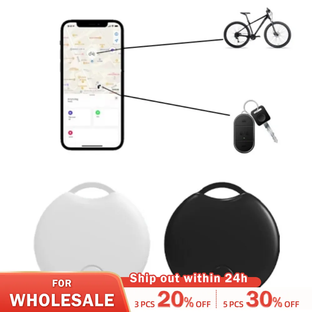 Bluetooth GPS Tracker for Air Tag Replacement Via Apple Find My to Locate Bag Bottle Card Wallet Bike Keys Finder MFI Smart ITag