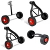 Universal Lawn Mower Support Wheel Adjustable Grass Gasoline Trimmer Attachment Garden Portable Side Hanging Electric Maintenanc 1