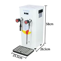 Popular Coffee Shop Use 10L Boiling Water Frothing Machine 110V 220V Steam Milk Heater Commercial Electric Milk Frother 1