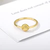 Cute Shell Ring for Women Gold Color Seashell Finger Ring Fashion Wedding Party Jewelry Gift 2024 New In anillos mujer