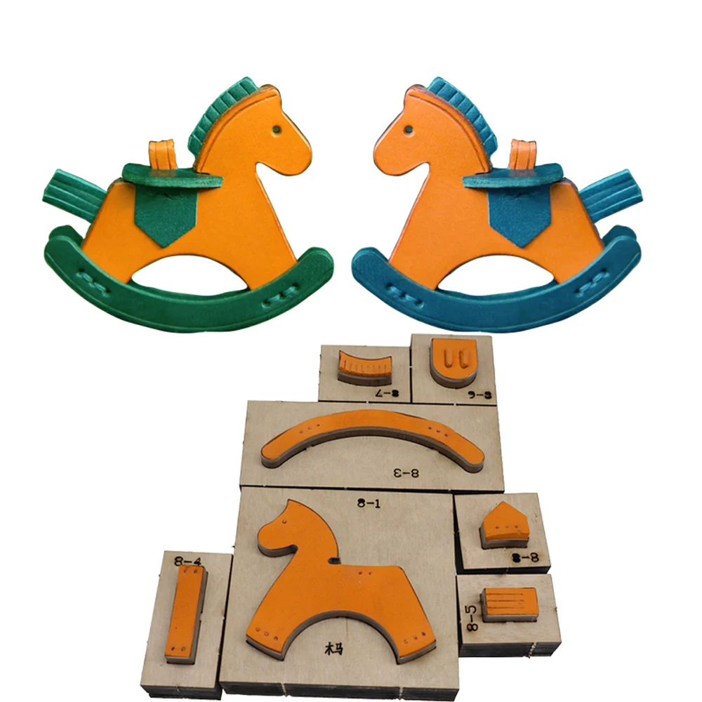 

DIY leather craft hobbyhorse decoration die cutting knife mold metal hollowed punch tool blade 90x75mm