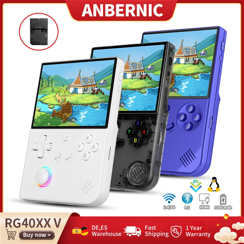 Retrokonsola ANBERNIC RG40XXV z Polski (bez gier) za $67.99 / ~253zł