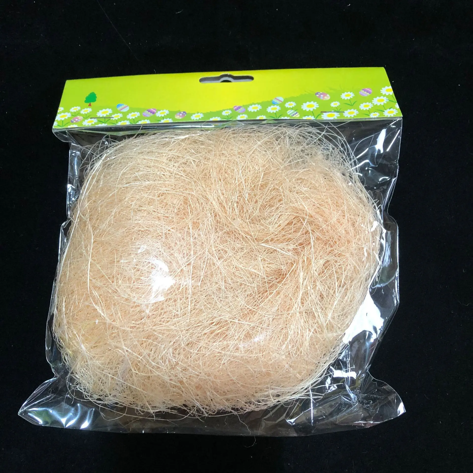 15g Nature Hemp Sisal Wire Easter Grass Filler Present Gift Box Filling Materials DIY Bouquet Wedding Party Wrapping Supplies