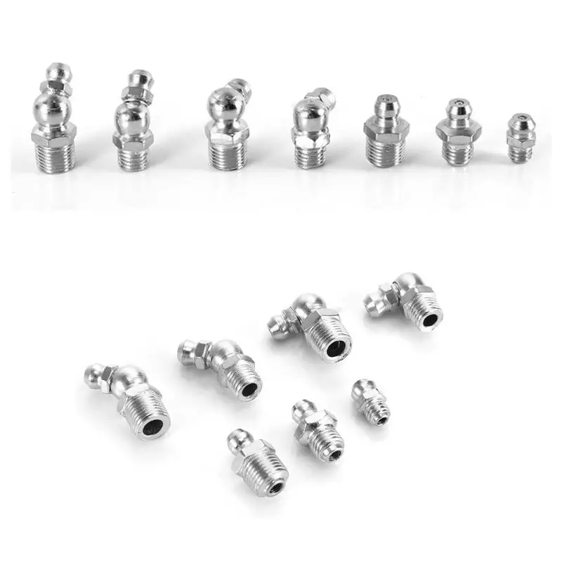 Screw Bolt Nut Set 115Pcs NUTS and bolts FOR Zerk Grease Nipple Fitting