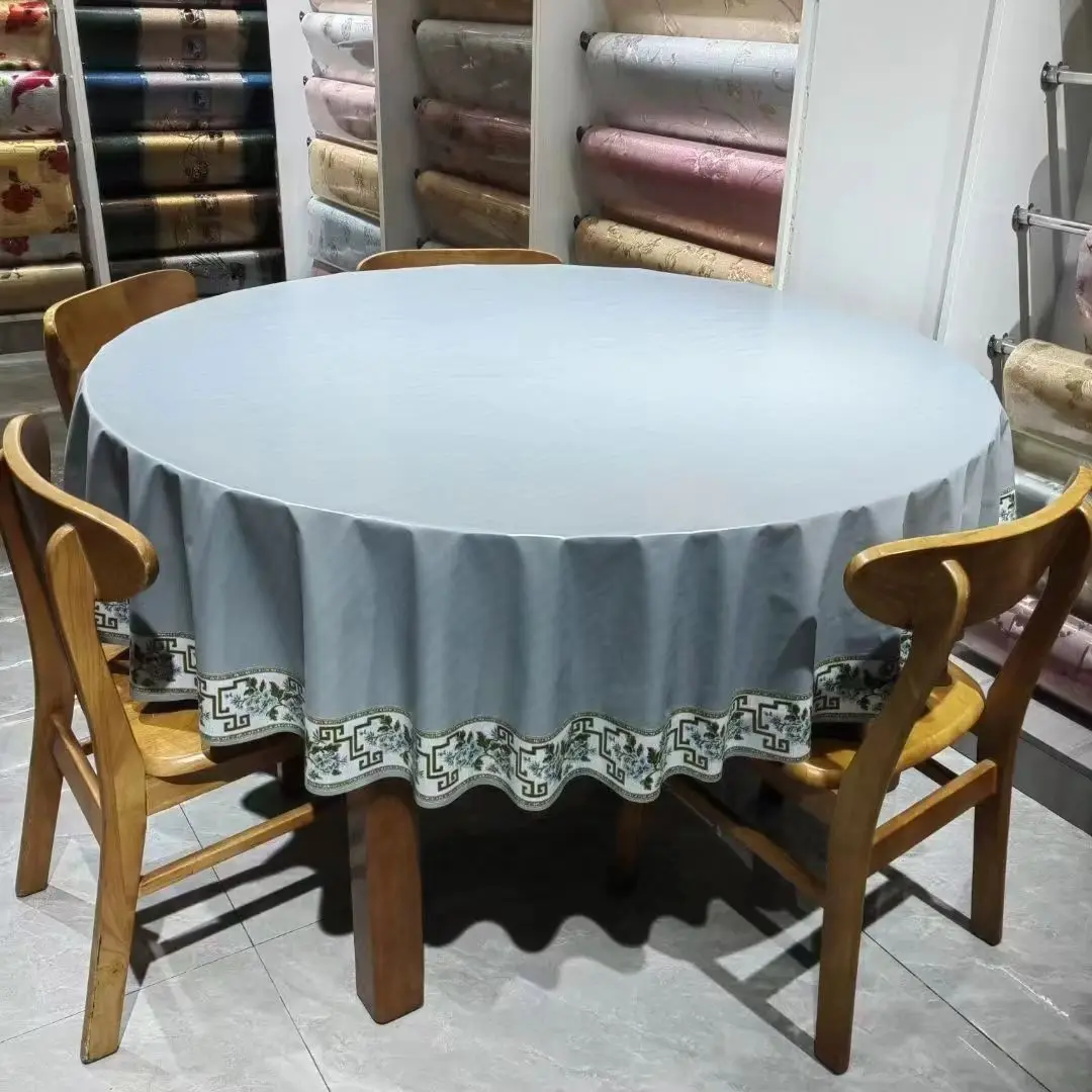 

European style tablecloth table mat anti oil anti scald wash free
