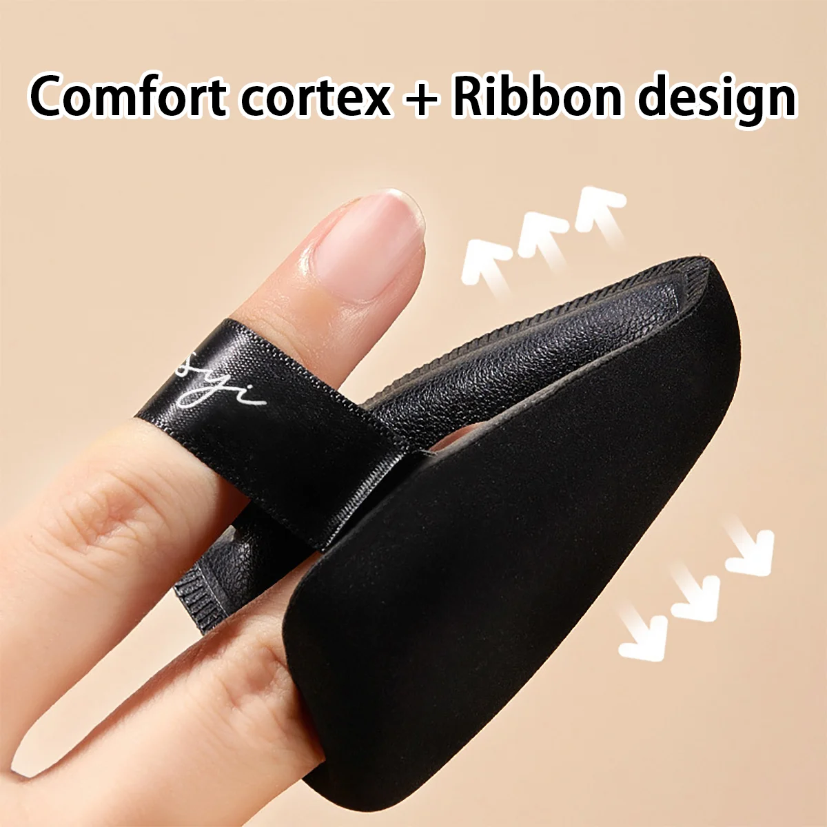 Black Triangle Powder Puff Facial Makeup Sponge Soft Velvet Cosmetics Puff Mixer Beauty Foundation Make-Up Sponge Makeup Access 3 Black Triangle Powder Puff Facial Makeup Sponge Soft Velvet Cosmetics Puff Mixer Beauty Foundation Make-Up Sponge Makeup Access - Image 3