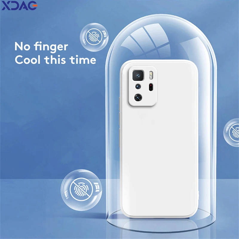 Shockproof Liquid Silicone Soft Phone Case Cover - Original, Sleek Design