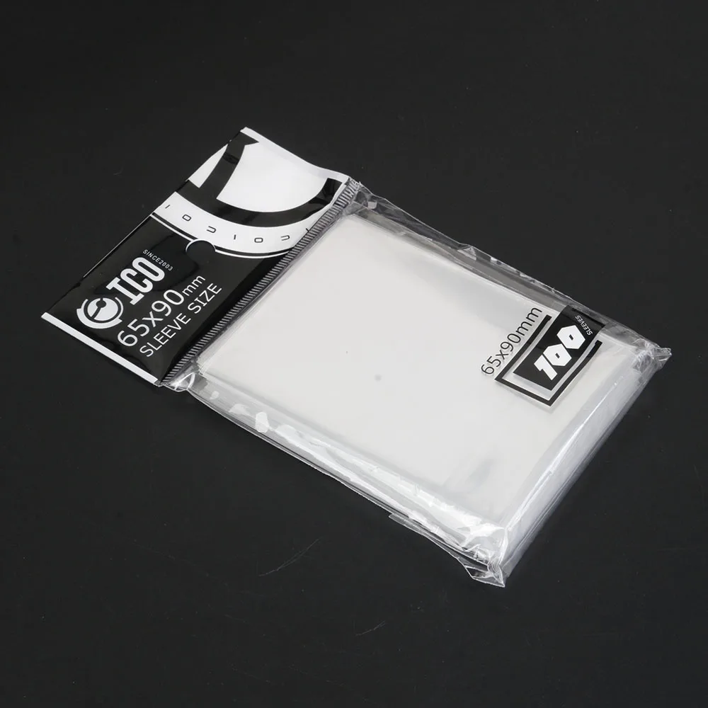 100pcs/pack 65x90mm Card Sleeve Cards Protector Unsealed Game Sleeves