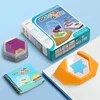 Engaging Kids' Toy Color Code Puzzle Game with 100 Challenges Enhancing Spatial Thinking through Tangram Jigsaw Board 2